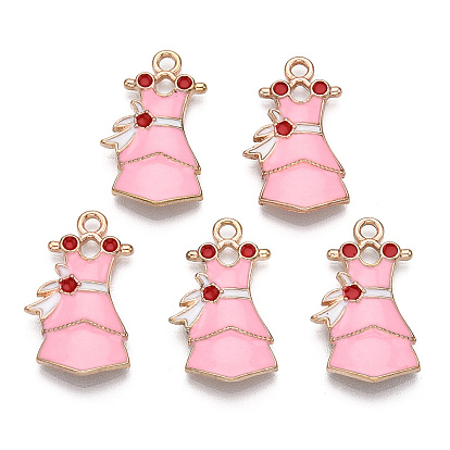 Zinc Alloy Enamel Penadnt, Dress