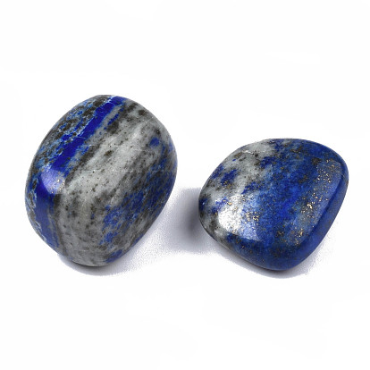 Natural Lapis Lazuli Beads, Tumbled Stone, Healing Stones for 7 Chakras Balancing, Crystal Therapy, Vase Filler Gems, No Hole/Undrilled, Nuggets