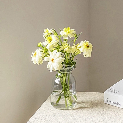 Стеклянная ваза миниатюрные украшения, аксессуары для домашнего кукольного домика с микро-ландшафтом, притворяясь опорными украшениями