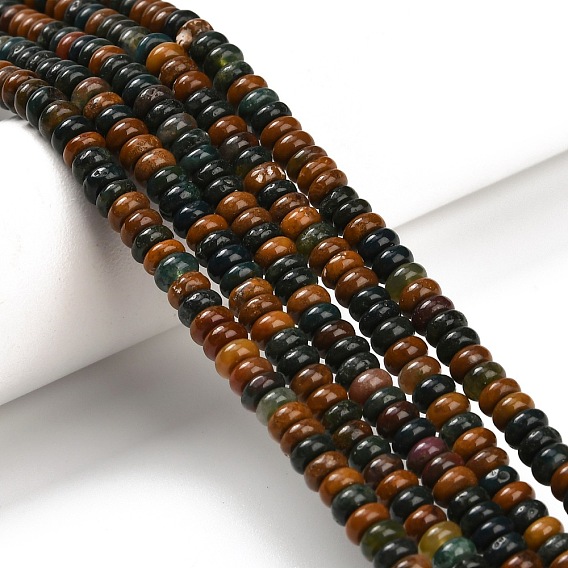 Океан Природный яшмы бисер нитей, рондель