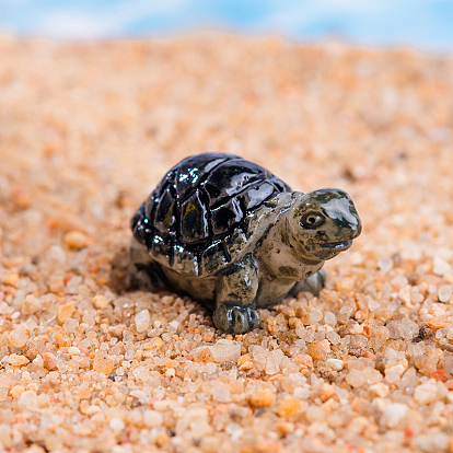 Ornements de figurines de tortue en résine, décorations d'affichage micro paysage