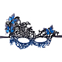 Lace Masquerade Masks, Half Face Mask for Halloween Costume Party
