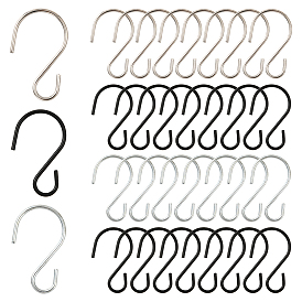 90шт. 3 цвета железные крючки S-образной формы