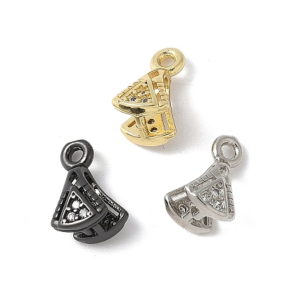 Латунь микро проложить кубический цирконий, без свинца и без кадмия, долговечный, стойки покрытие