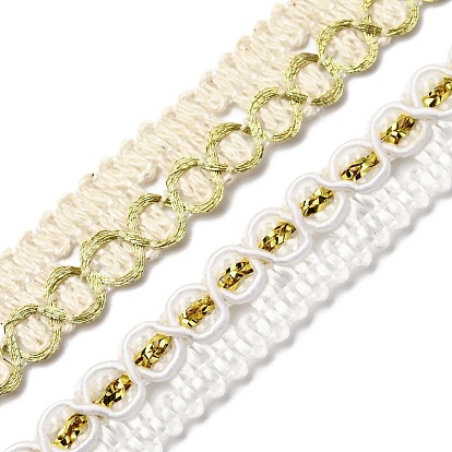 Отделка из полиэстера, волнистая обрезка для украшения домашнего текстиля