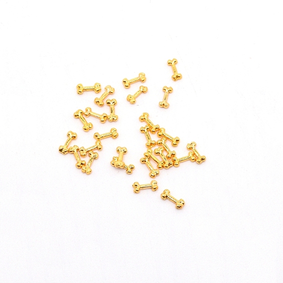 Alloy Cabochons, for DIY Crystal Epoxy Resin Material Filling, Bone