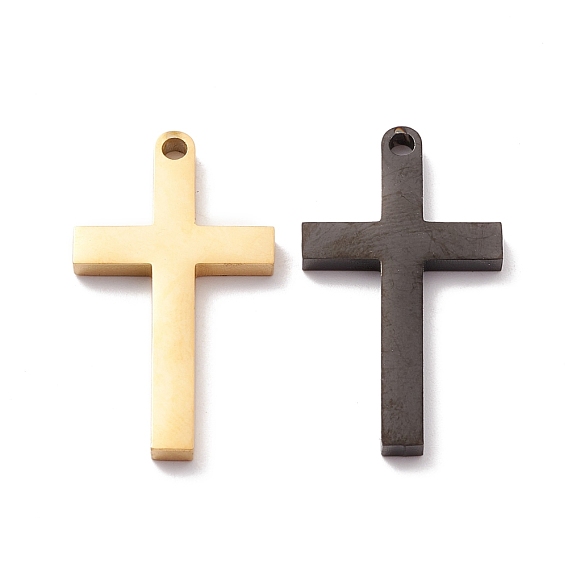 Ионное покрытие (ip) 304 подвески из нержавеющей стали, крестик