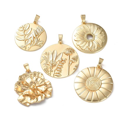 Большие сплавочные подвески, долговечный, без свинца, без никеля и без кадмия, матовое золото