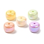 UV Plating Rainbow Iridescent Acrylic Beads, Column