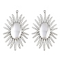 304 Stainless Steel Pendants, Sun Charms