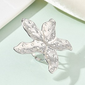 304 открытые манжеты из нержавеющей стали для женщин, морская звезда