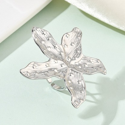 304 открытые манжеты из нержавеющей стали для женщин, морская звезда