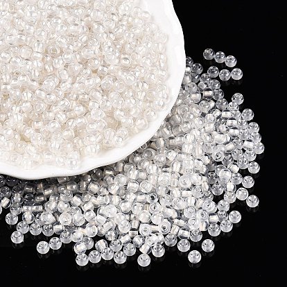 6/0 прозрачные внутри цветные стеклянные бусины круглой формы, круглое отверстие