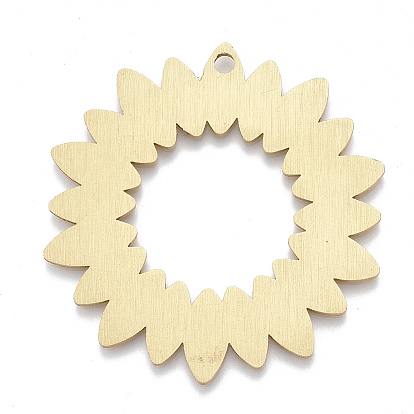 Алюминиевые большие подвески, Лазерная резка больших подвесок, цветок