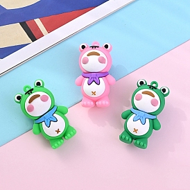 PVC Plastic Pendants, Frog