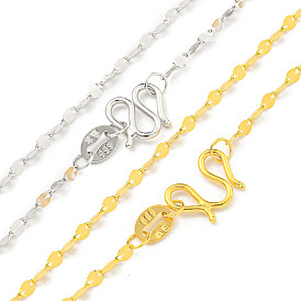 925 ожерелья-цепочки из стерлингового серебра с узорами