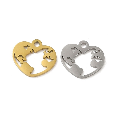 304 прелести нержавеющей стали, лазерная резка, шарма сердца