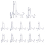 30 Pcs 2 Styles Plastic Tray, Rack Tray Bracket, for Jewelry Display