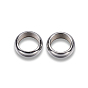 Tarnish Resistant 304 Stainless Steel Spacer Beads, Ring