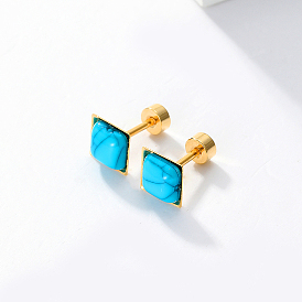 Elegant and Cute Turquoise Earrings for Women, Fashionable