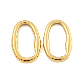 304 Stainless Steel Linking Rings, Oval