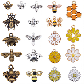 120 шт 20 стили подвески из сплава эмали