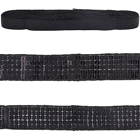 Полиэстер с ПВХ-пайетками, кружевная лента, аксессуары