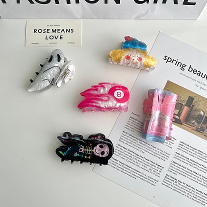 Акриловые коготь заколки, аксессуары для волос для женщин и девочек