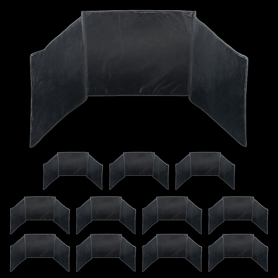 12Защитный чехол для маджонга из ПВХ, прямоугольные