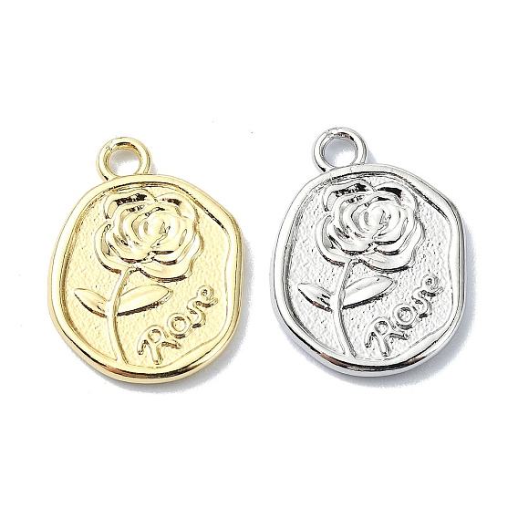 Alloy Pendants, Flower