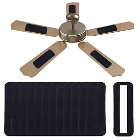 12шт. хлопковый фильтр с активированным углем для потолочного вентилятора, с клейкой спинкой