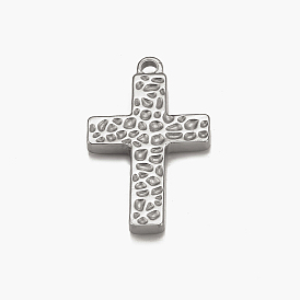 304 подвески из нержавеющей стали, забитый крест