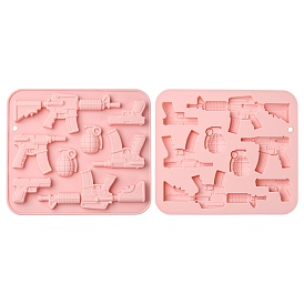 2Силиконовые формы на тему огнестрельного оружия и вооружения