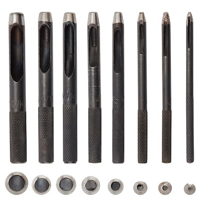 Стальной полый перфоратор, для поделок ручной работы из кожи