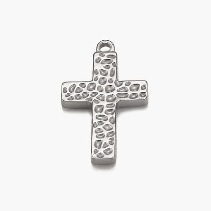304 подвески из нержавеющей стали, забитый крест