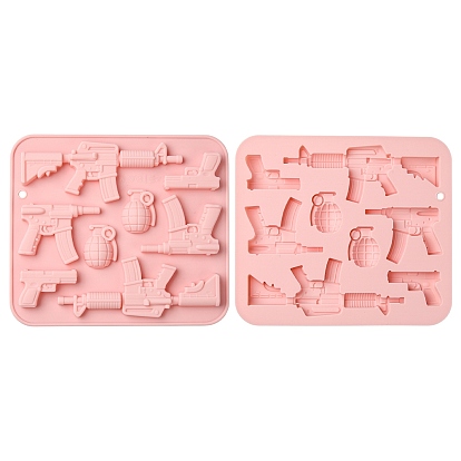 2Силиконовые формы на тему огнестрельного оружия и вооружения