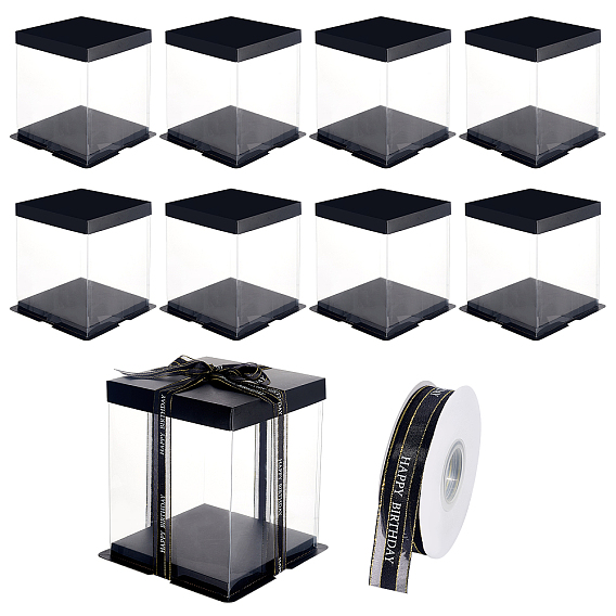 Картонные коробки своими руками, с 1 рулонной полиэфирной лентой