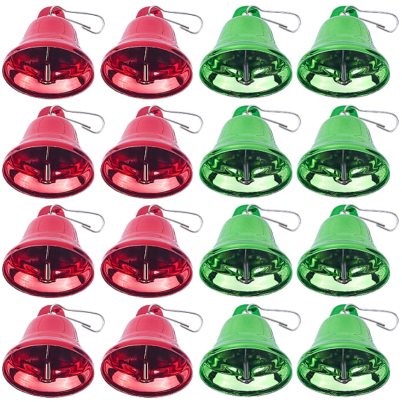 20шт 2 цвета железный колокольчик подвеска украшение