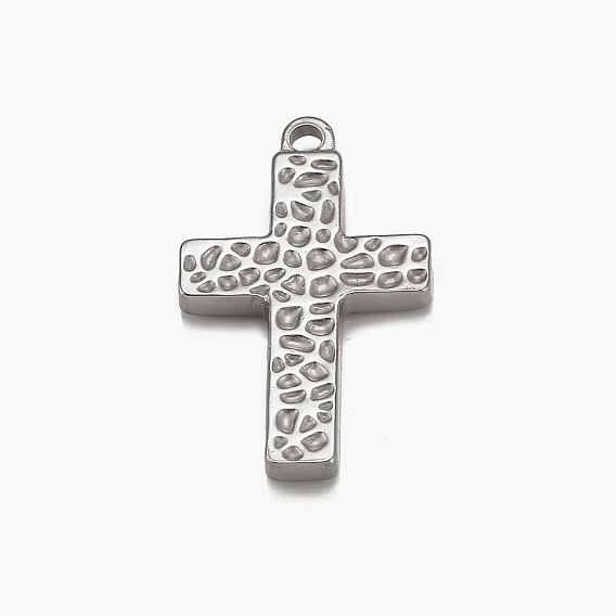 304 подвески из нержавеющей стали, забитый крест