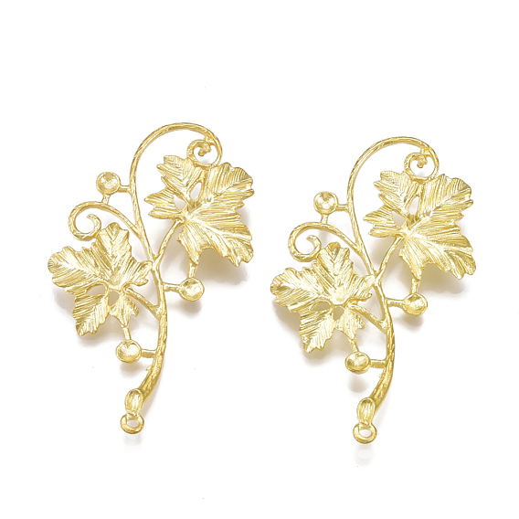 Настройки латунной ссылки эмали, без никеля , лист