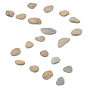 10Pcs Natural Ice Obsidian Display Decorations, Landscaping Stepping Stones, Nuggets
