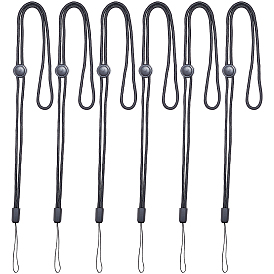 6 регулируемый ремешок на шею из полиэстера, для ручки, телефон, держатель значка