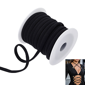 20M Nylon Ribbons, for Shoelaces, Flat