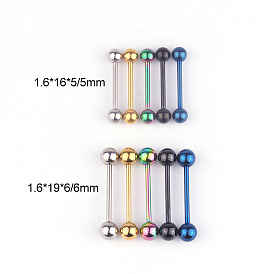 316 хирургические кольца для языка из нержавеющей стали