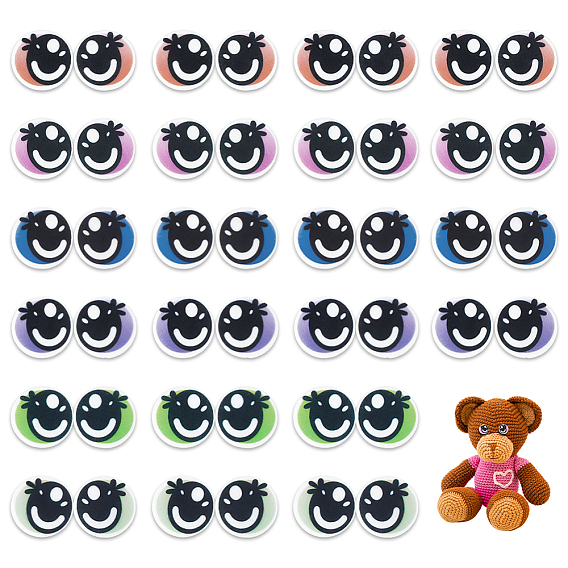 1 набор фетровых глаз для куклы, мягкая игрушка глаз, для поделок куклы игрушки кукольные плюшевые животные изготовление