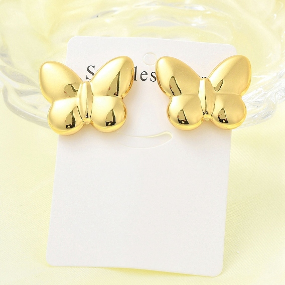 Бабочки 304 из нержавеющей стали серьги