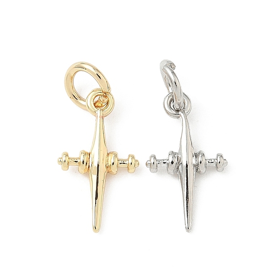 Латунные подвески, крест прелести, стойки покрытие, долговечный, с целью перехода в кольце