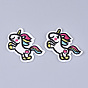 Computerized Embroidery Cloth Iron on/Sew on Patches, Appliques, Costume Accessories, Unicorn