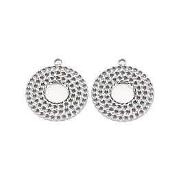 Ионное покрытие (ip) 304 настройки эмали подвески из нержавеющей стали, плоско-круглые