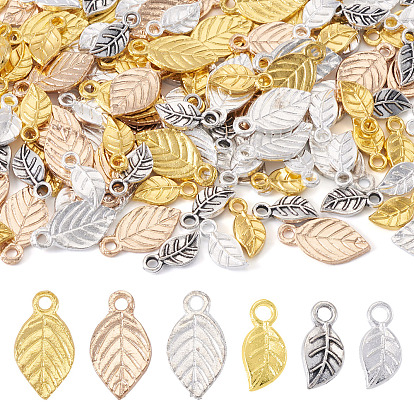 120 шт 6 стили сплава подвески в тибетском стиле, лист